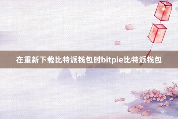 在重新下载比特派钱包时bitpie比特派钱包