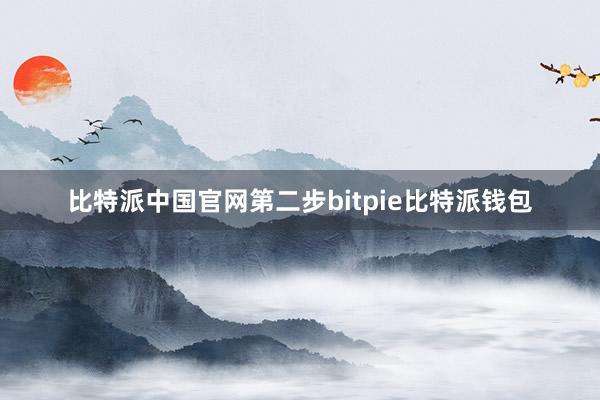 比特派中国官网第二步bitpie比特派钱包