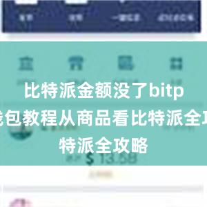 比特派金额没了bitpie钱包教程从商品看比特派全攻略